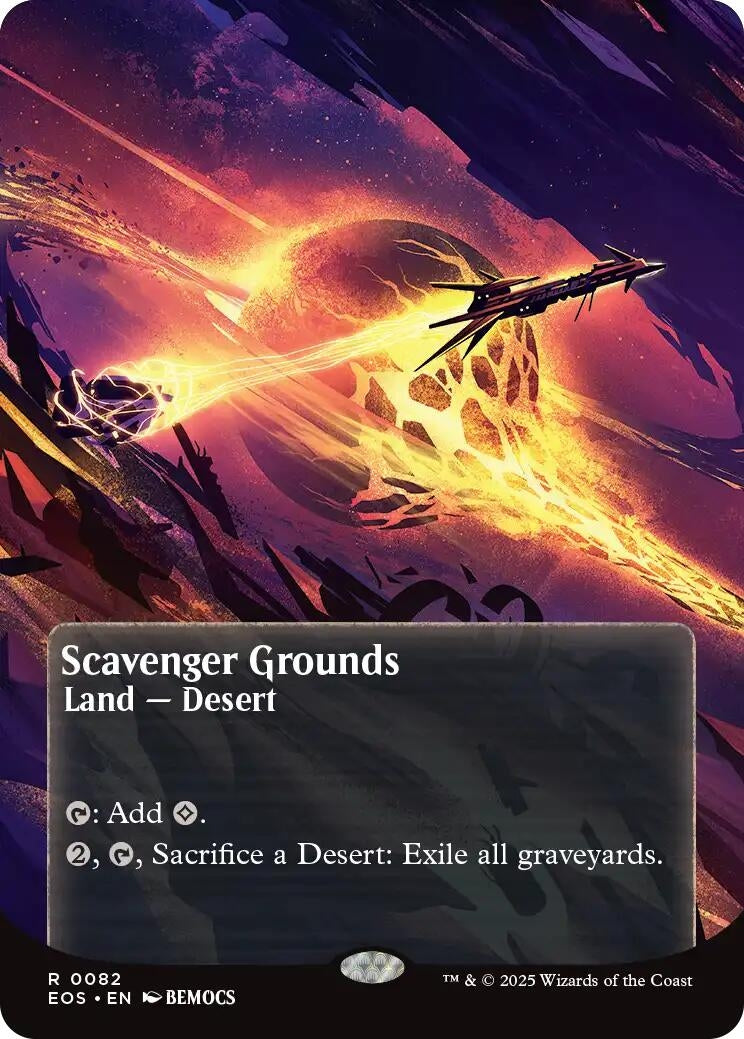 Image for Scavenger Grounds (0082) (Borderless) (82) (EOS) - Magic: The Gathering