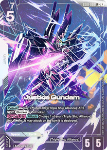 Image for Justice Gundam (LR+) (GD01-066) (GD01) - Gundam Card Game