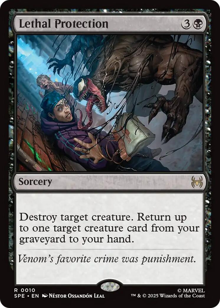 Image for Lethal Protection (10) (SPE) - Magic: The Gathering