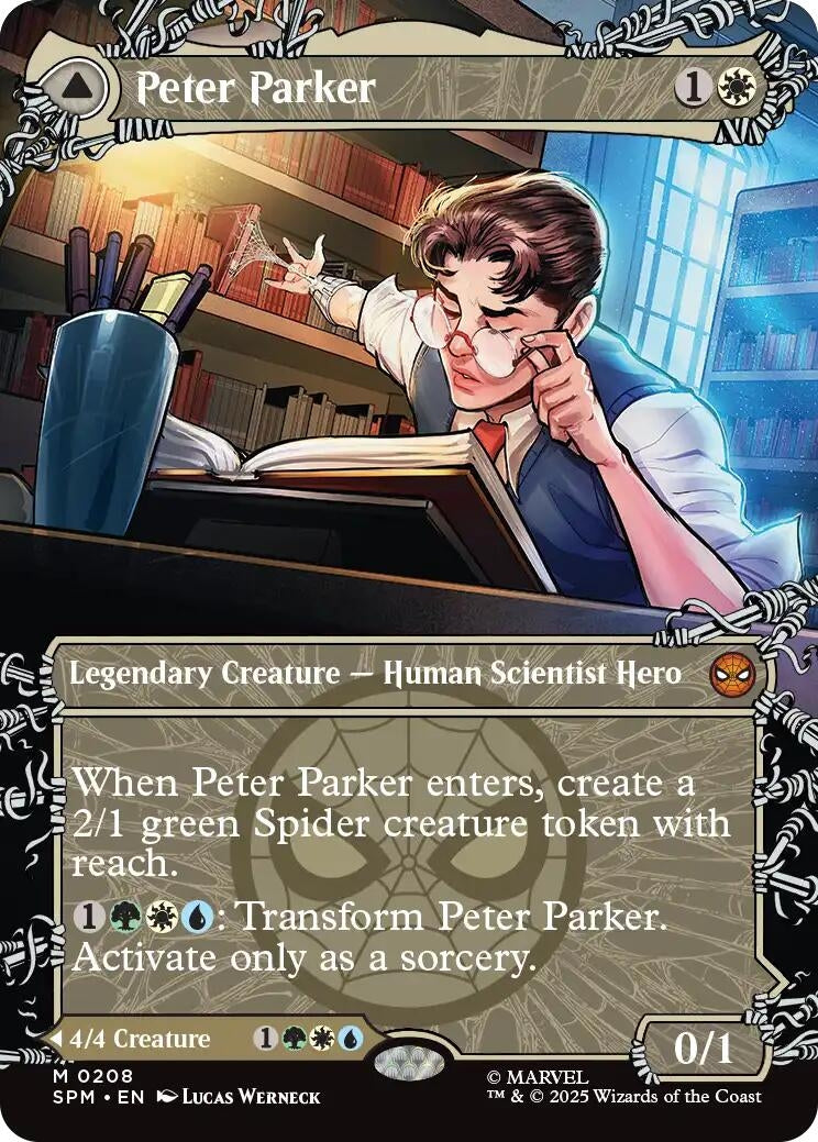 Peter Parker (0208) (Borderless) (208) (SPM)