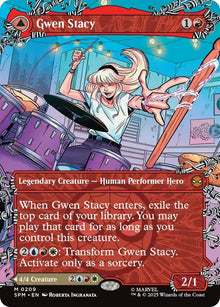 Gwen Stacy (0209) (Borderless) (209) (SPM)