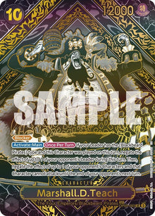 Marshall.D.Teach (SP) (Gold) (OP09-093) (OP12)