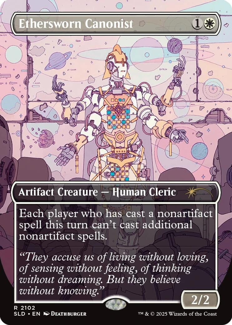 Image for Ethersworn Canonist (2102) (SLD) - Magic: The Gathering