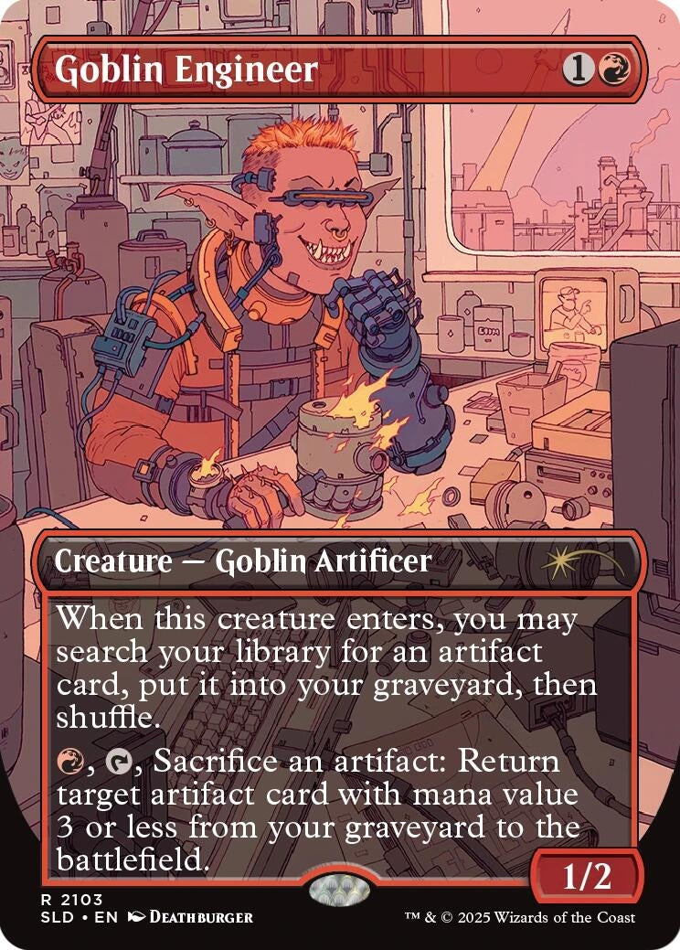 Image for Goblin Engineer (2103) (SLD) - Magic: The Gathering