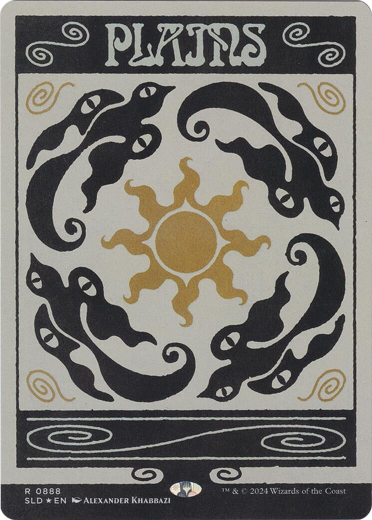 Image for Plains (0888) (Rainbow Foil) (888) (SLD) - Magic: The Gathering