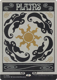 Image for Plains (0888) (Rainbow Foil) (888) (SLD) - Magic: The Gathering