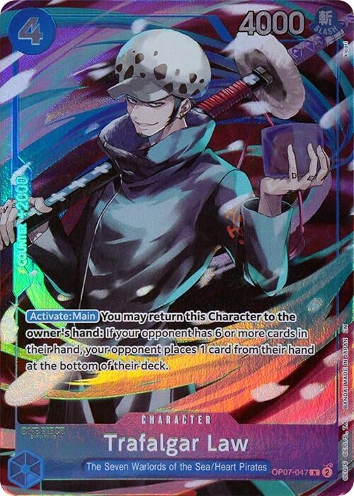 Image for Trafalgar Law (Seven Warlords of the Sea Binder Set) (OP07-047) - One Piece Card Game