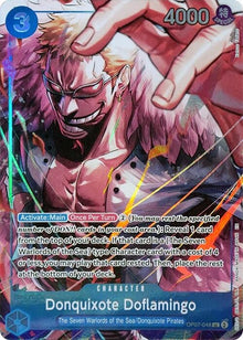 Image for Donquixote Doflamingo (Seven Warlords of the Sea Binder Set) (OP07-048) - One Piece Card Game