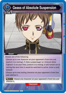 Geass of Absolute Suspension (UEX03BT/CGH-2-034) (UEX03BT)