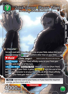 Zeke Jaeger (Beast Titan) (SR*) (UE10BT/AOT-1-048) (UE10BT)