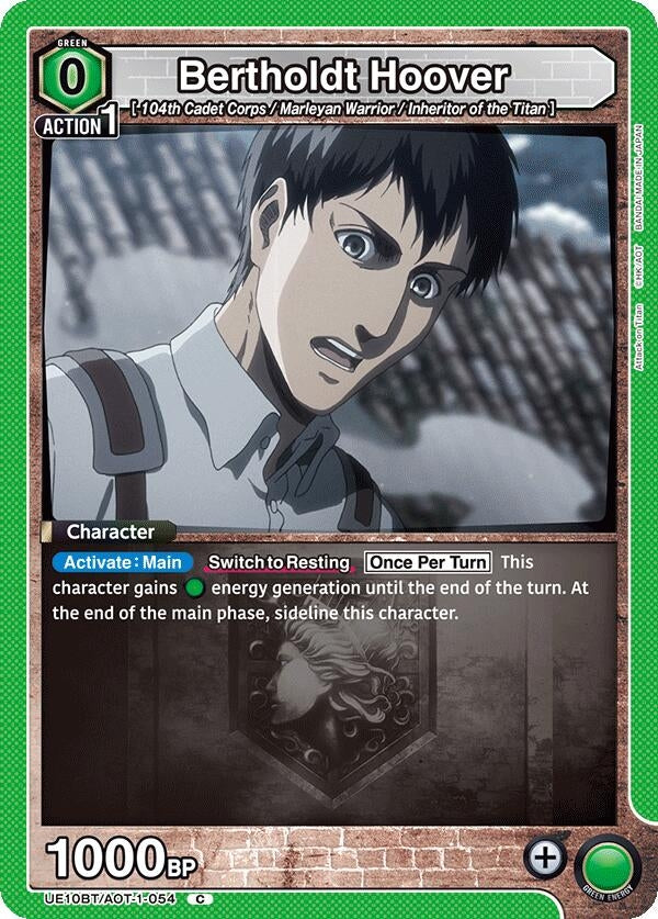 Bertholdt Hoover (054) (UE10BT/AOT-1-054) (UE10BT)