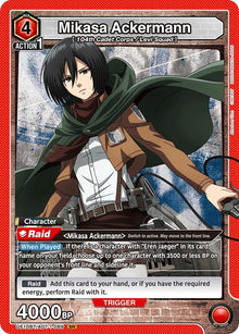 Mikasa Ackermann (089) (UE10BT/AOT-1-089) (UE10BT)