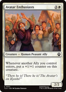 Image for Avatar Enthusiasts (11) (TLA) - Magic: The Gathering