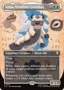 Image for Appa, Steadfast Guardian (Borderless) (316) (TLA) - Magic: The Gathering