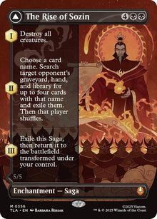 Image for The Rise of Sozin (Borderless) (356) (TLA) - Magic: The Gathering