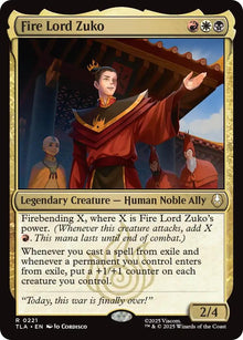 Image for Fire Lord Zuko (221) (TLA) - Magic: The Gathering