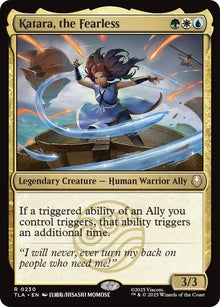 Image for Katara, the Fearless (230) (TLA) - Magic: The Gathering