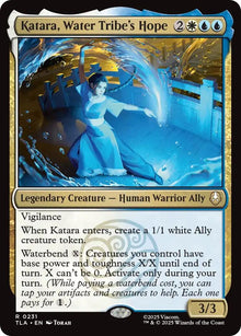 Image for Katara, Water Tribe's Hope (231) (TLA) - Magic: The Gathering