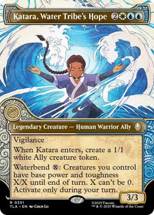 Image for Katara, Water Tribe's Hope (Showcase) (351) (TLA) - Magic: The Gathering