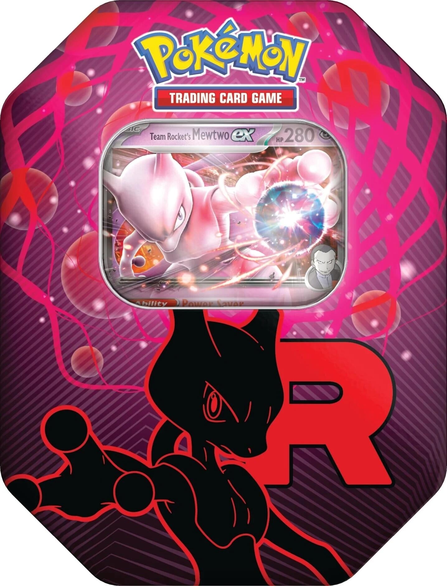 Image for Team Rocket Tin [Team Rocket's Mewtwo ex] (International Version) - Pokemon