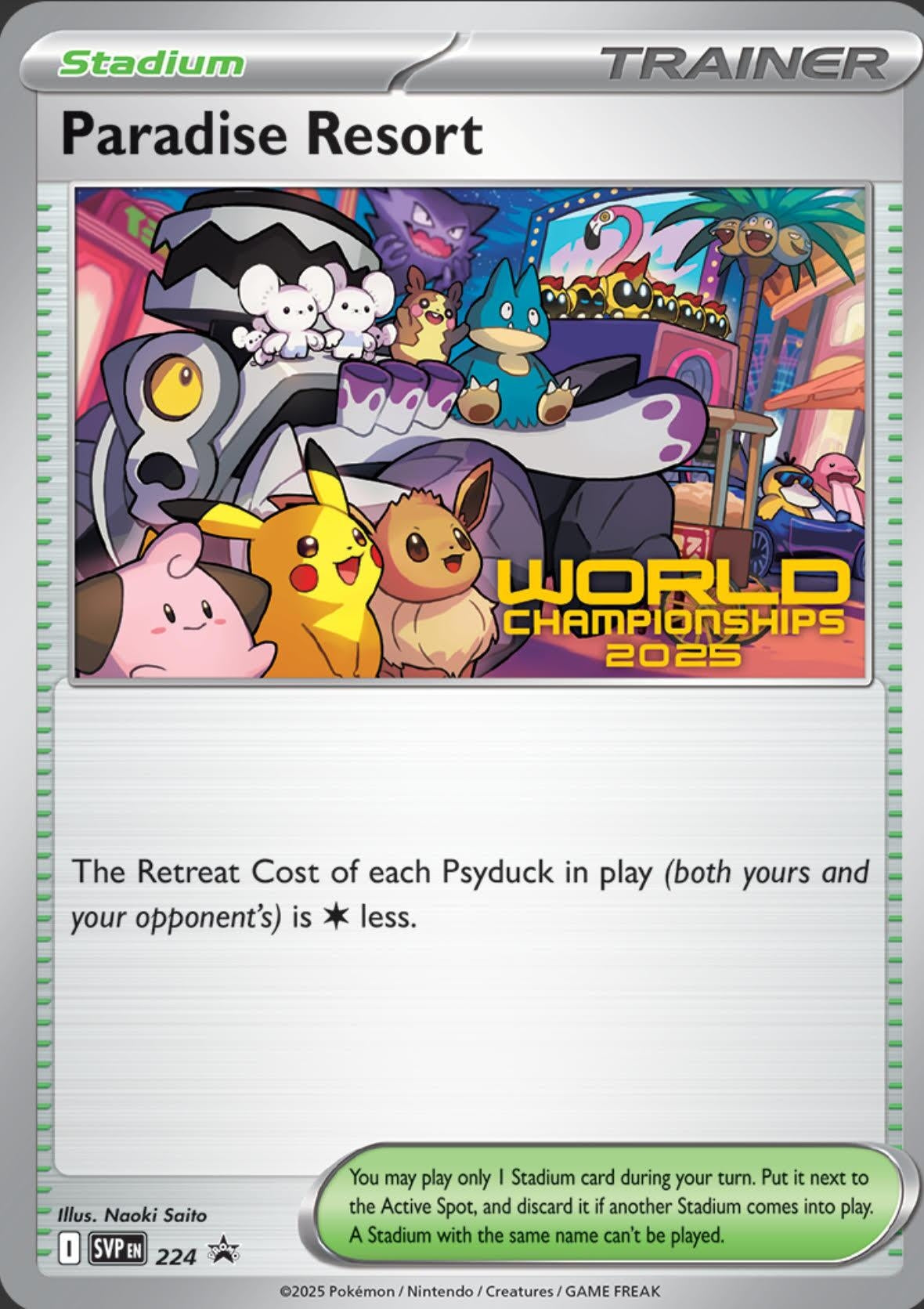 Image for Paradise Resort - 224 (World Championships 2025) (224) (SVP) - Pokemon
