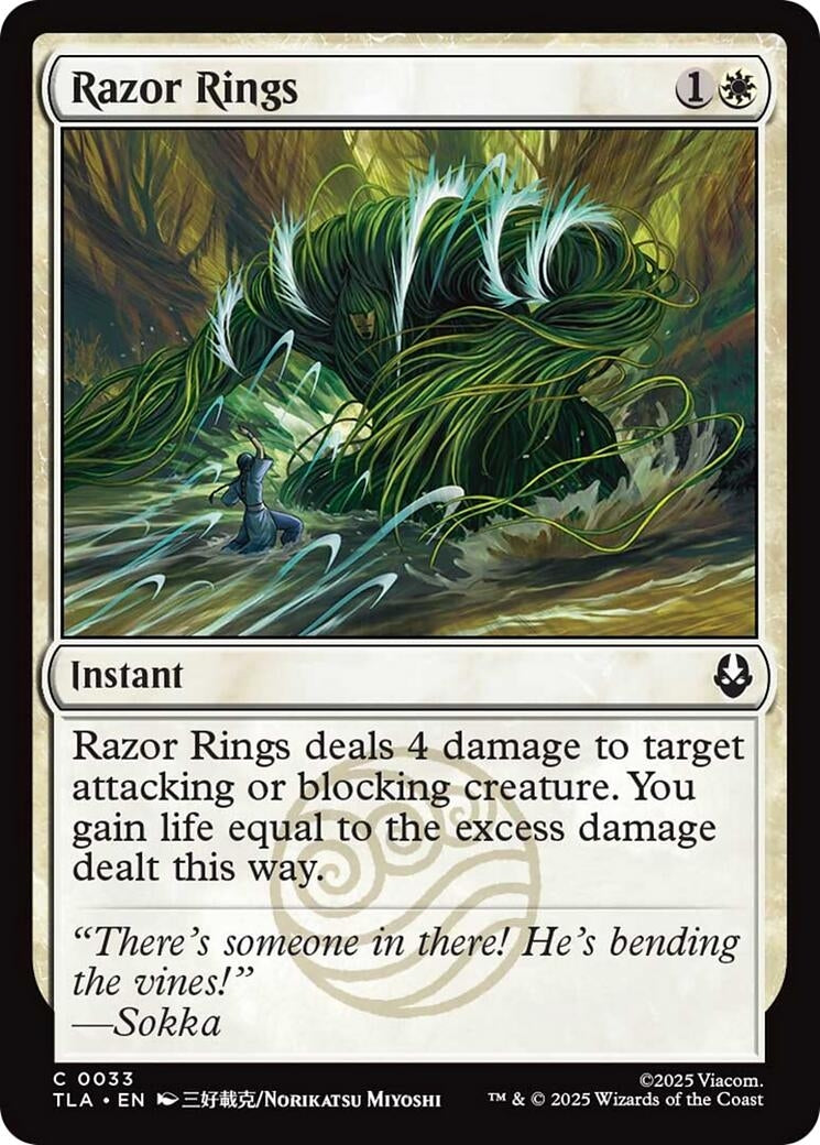 Image for Razor Rings (33) (TLA) - Magic: The Gathering