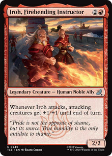 Image for Iroh, Firebending Instructor (0240) (240) (TLE) - Magic: The Gathering