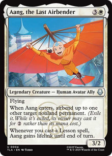 Image for Aang, the Last Airbender (4) (TLA) - Magic: The Gathering