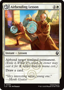 Image for Airbending Lesson (8) (TLA) - Magic: The Gathering