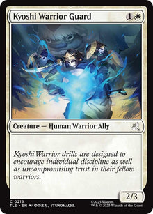 Image for Kyoshi Warrior Guard (216) (TLE) - Magic: The Gathering