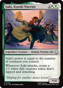 Image for Suki, Kyoshi Warrior (243) (TLA) - Magic: The Gathering