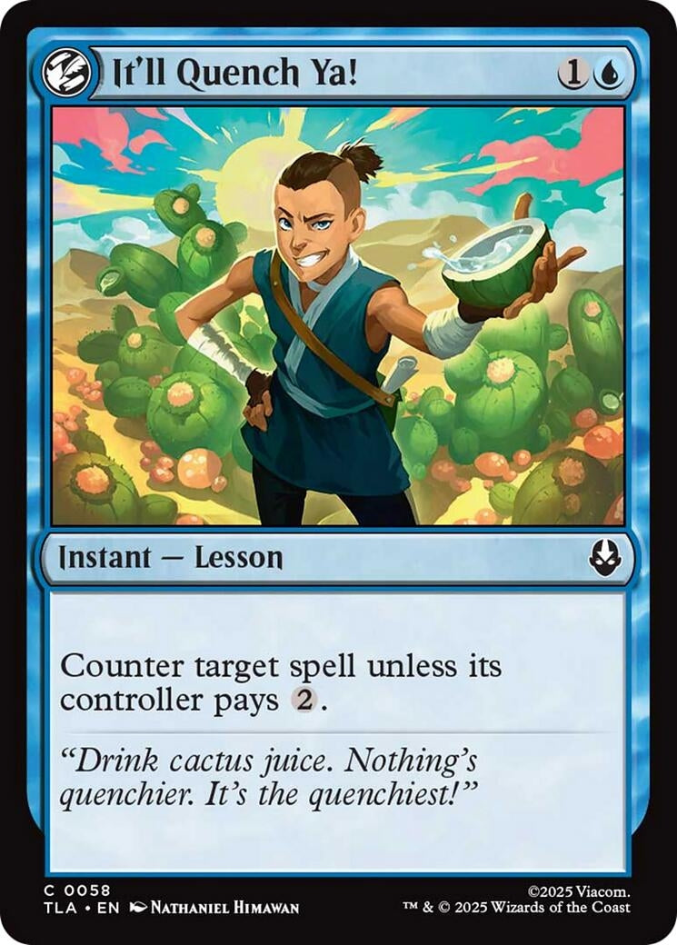 Image for It'll Quench Ya! (58) (TLA) - Magic: The Gathering
