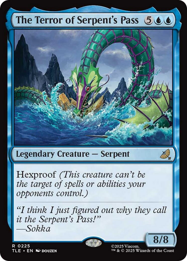 Image for The Terror of Serpent's Pass (225) (TLE) - Magic: The Gathering