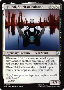 Image for Hei Bai, Spirit of Balance (225) (TLA) - Magic: The Gathering