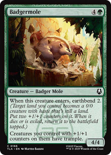 Image for Badgermole (166) (TLA) - Magic: The Gathering
