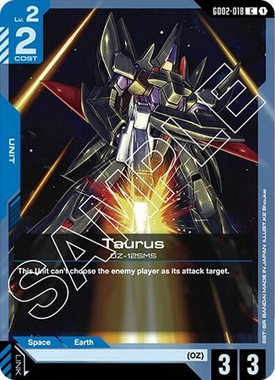 Image for Taurus (GD02-018) (GD02) - Gundam Card Game