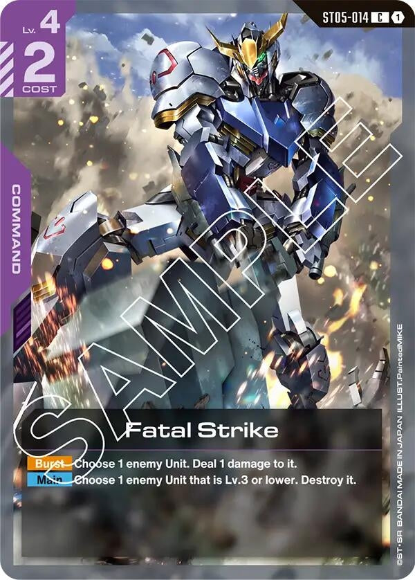 Image for Fatal Strike (ST05-014) (ST05) - Gundam Card Game