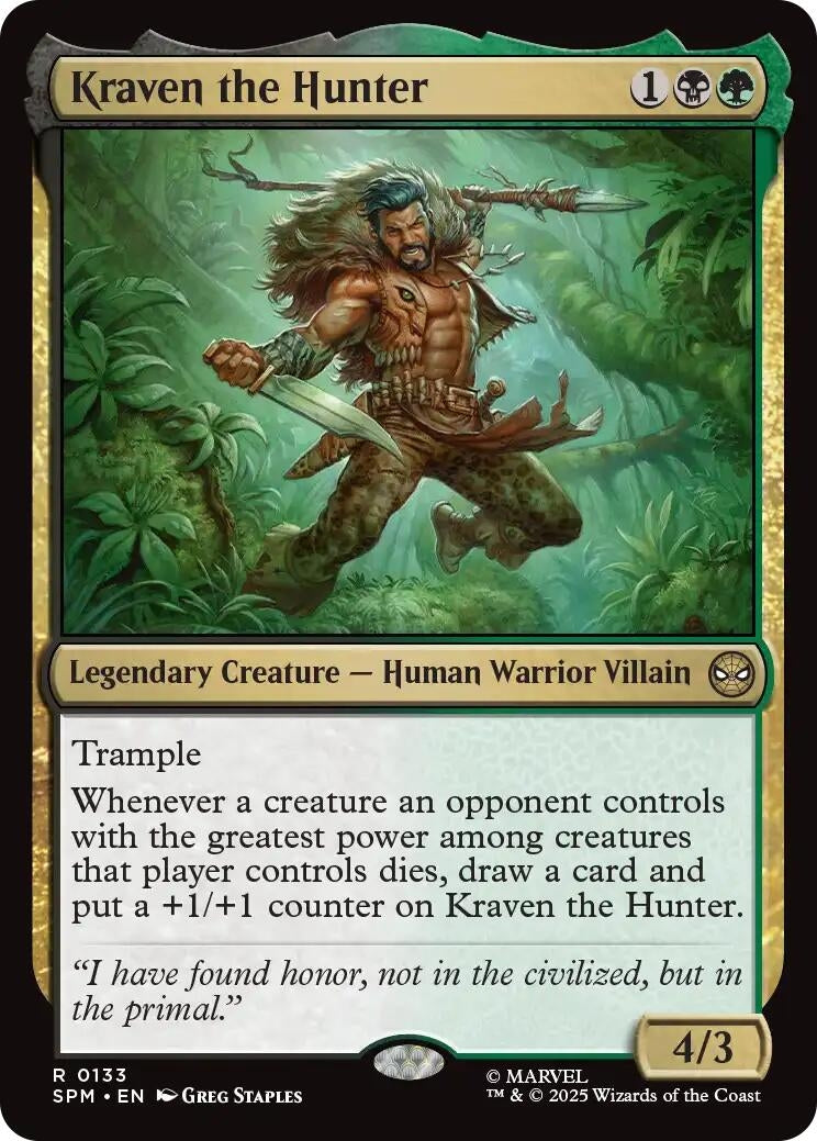 Kraven the Hunter (133) (SPM)
