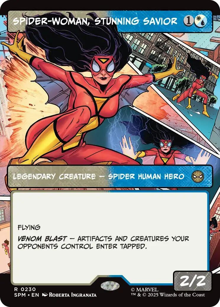 Spider-Woman, Stunning Savior (Borderless) (230) (SPM)