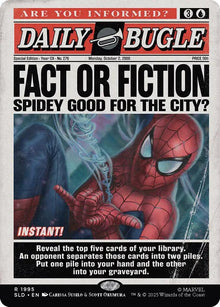 Image for Fact or Fiction (1995) (1995) (SLD) - Magic: The Gathering