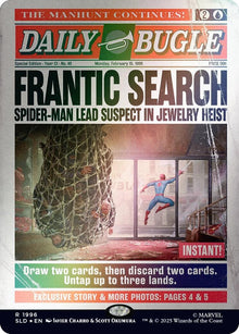 Image for Frantic Search (1996) (Rainbow Foil) (1996) (SLD) - Magic: The Gathering