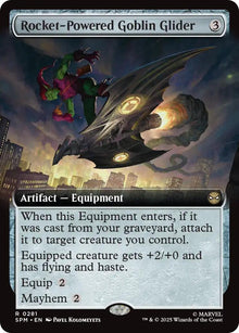 Rocket-Powered Goblin Glider (Extended Art) (281) (SPM)