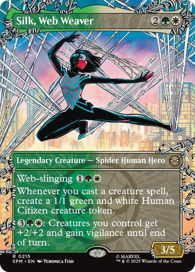 Silk, Web Weaver (Borderless) (215) (SPM)