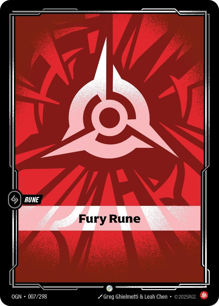 Fury Rune (007/298) (OGN)