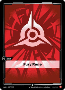 Fury Rune (007/298) (OGN)