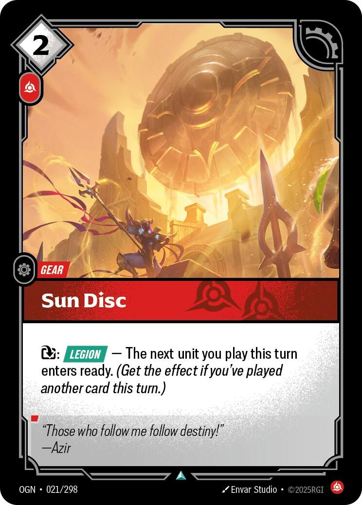 Sun Disc (021/298) (OGN)