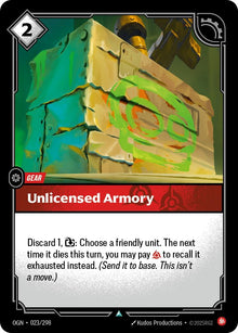 Unlicensed Armory (023/298) (OGN)