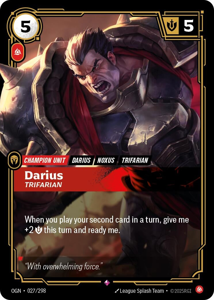 Darius - Trifarian (027/298) (OGN)
