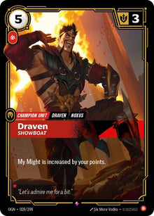 Draven - Showboat (028/298) (OGN)