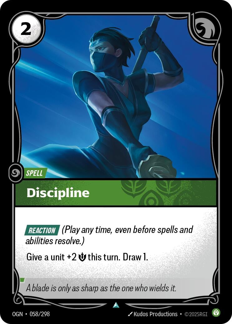 Discipline (058/298) (OGN)